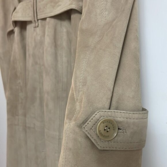 *SOLD*NEW Burberry Runway Suede Trench - Picture 11 of 16